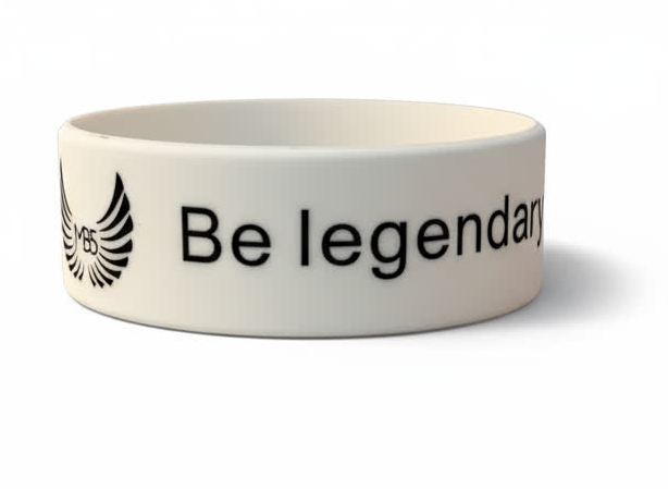 MB5 Thick Wristband(s) “Be legendary”