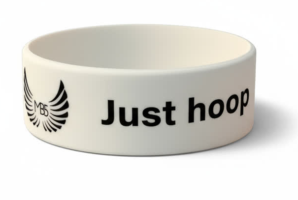 MB5 Thick Wristband(s) “Just hoop”