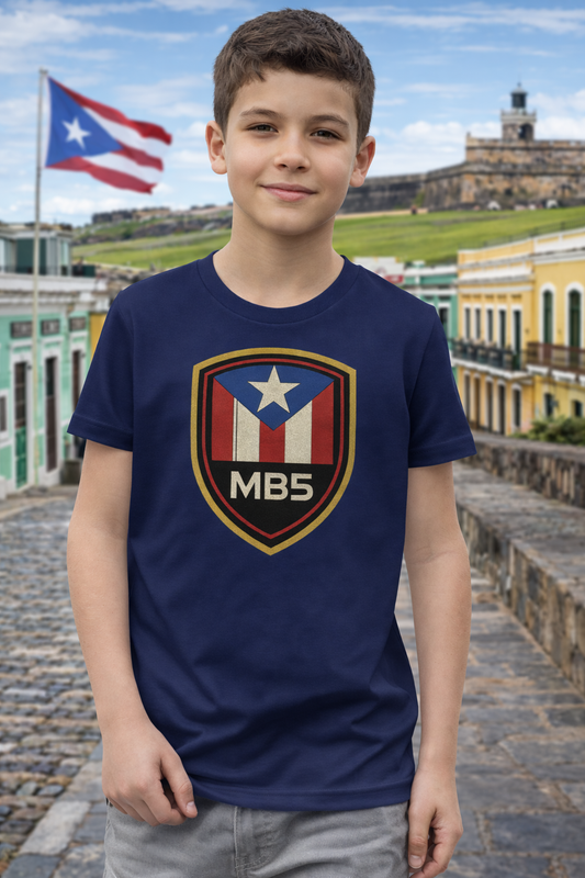 MB5 Isla Shield Youth Tee – Limited Drop Edition