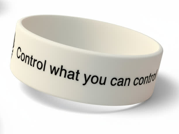 MB5 Thick Wristband(s) “Control what you can control”