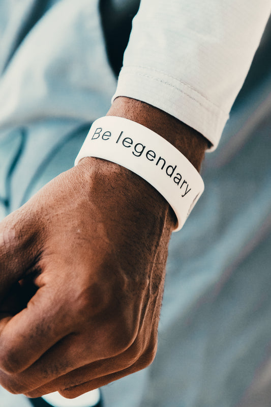MB5 Thin Wristband(s) “Be legendary”