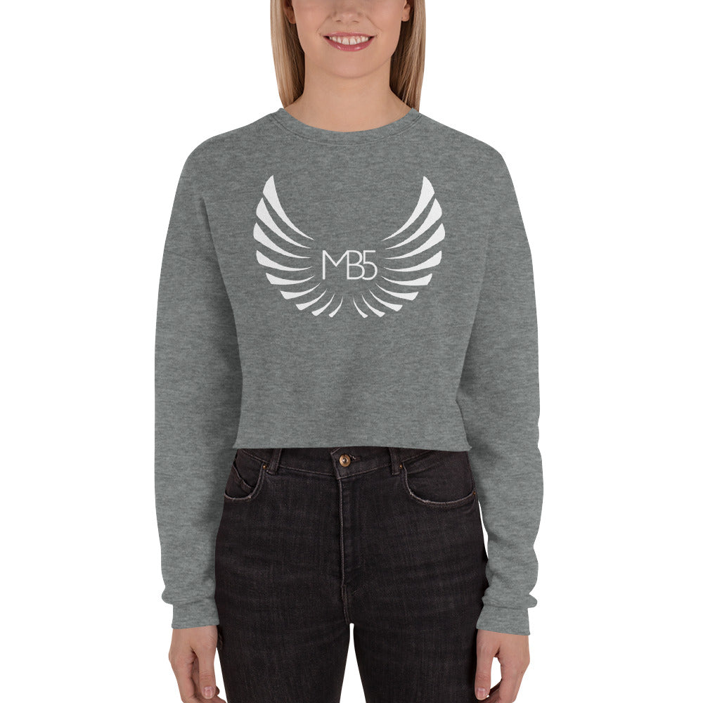 Women MB5 Logo Crop Sweatshirt