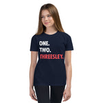 One. Two. Threesley. Youth Unisex T-Shirt